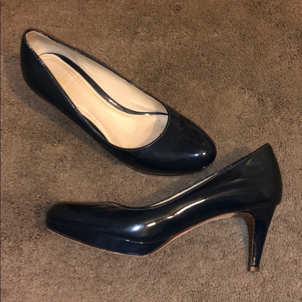 Navy Cole Haan pumps